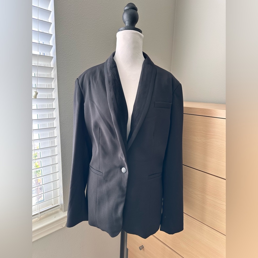 Cynthia Rowley Classic Black Jacket